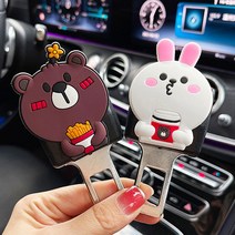 STARRY 자동차 안전벨트클립 카시트 안전벨트 연장클립 안전벨트 연장선 2p, 스타일11-2개