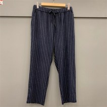 ANDEW NC14 린넨혼방 스트라이프 팬츠 O202PT010P