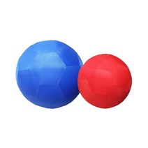 체육 풋살 피구 발야구 어린이 안전 축구공 게임 운동신경 부상방지 킨볼 동아리 수업, 50-60cm 내피3개 색상랜덤