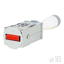 고무인닷컴 날짜 회전인 변경 수동 구문 일부인 날짜 고무인 도장 지름 18mm 스탬프 스템프 주문 제작 만들기