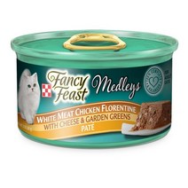 퓨리나 팬시피스트 엘레강트 메들리 85g 고양이캔, 파테 플로렌틴 닭고기&치즈, 1개, 파테 플로렌틴 닭고기&치즈85g