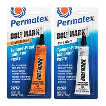 Permatex 퍼마텍스 나사풀림 확인용 볼트마크 28.35g, 오렌지