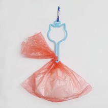 강아지 똥봉투 똥츄 걸이 배변봉투 홀더 7가지색상/고양이모양/ 뼈다귀모양, 배변봉투걸이(고양이)_레드