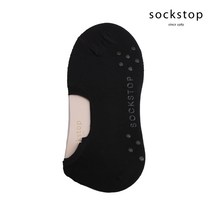 [삭스탑] 여성 베이직 페이크삭스 논슬립 블랙 덧신 여름 양말