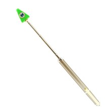 보스 보석 삼각봉 지시봉 펜형 지시봉 포인터, 티타늄 그레이, 1개