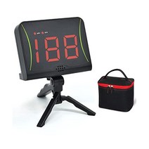 ALPIKA 야구 스피드 건 속도 레이더 핸즈프리 다중 스포츠 센서 MPH KPH 측정