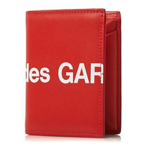 럭셔리에비뉴 럭셔리에비뉴 (꼼데가르송) SA0641HL RED 휴즈 로고 반지갑 (P001876299)