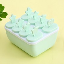철판아이스크림메이커 아이스크림 큐브 메이커 스퀘어 홈 캔디 셔벗 몰드 집에서 만든, 05 B green