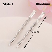 20pcs kc 골드 웨이브 헤어 클립 여성 바비 핀 곱슬 물결 모양의 그립 헤어 스타일 한국어 머리핀 diy 보석 머리핀 액세서리 만들기