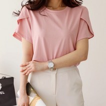 꽃잎 샤틴 실켓반팔티 데이디데이 핫텐 불량소녀