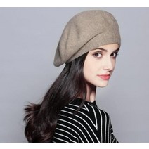 여성베레모 여자 가을 겨울 화가 예쁜 빵모자 hat for big size circle winter soft 캐시미어 베레모 모자 여성 모자