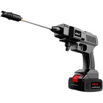 고압세척기 무선 고압세차기 휴대용 농약살포기, 1200W 분무기(배터리 1개)+ 10m 튜브