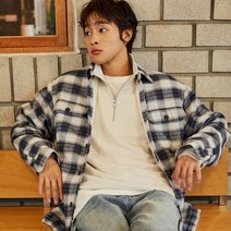 지오다노 (NC신구로)NEW지오다노 홍태준 보아플란넬 아우터 타입셔츠 01042906
