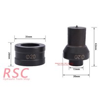 공압펀치 스테인레스 스틸 유압 펀칭 기계 CH-60 다이 수동, 29 22mm