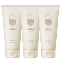 미샤 크리미 라떼 클렌징 폼 카카오, 172ml, 3개