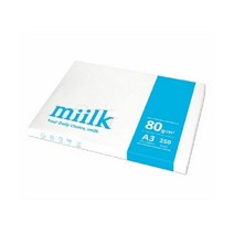 한국제지 밀크 복사용지 80g, 02. A3, 500매
