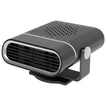 GHSHOP 자동 자동차 히터는 모드 팬 Demister 자동 건조기로 빠르게 제상, 12V 블랙, 14x12x8cm, ABS