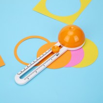 문서 종이 사진 재단기 절단기스크랩북 DIY 종이 커팅 카드 커터 나침반 원형, 한개옵션0