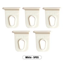 카라반 캠핑 카 트레일러 수리 RV 캠핑용 화이트 범용 차양 코트 후크 랙 캐러밴 파티 조명 스탠드 자동차, 02 WHITE