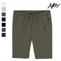 MAY 여름 반바지_데일리 (H)마약밴딩 쿨 스판 슬랙스 반바지