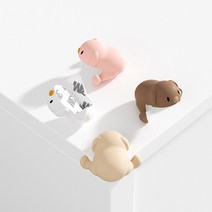 요라나 댕댕이 모서리보호대 코너 가구 보호대 모서리가드 안전쿠션, 베이지