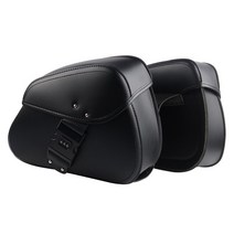 오토바이사이드백 바이크가방 혼다-Grom MSX125 SF MSX 125 용 오토바이 액세서리 새들백 사이드 수하물, 02 B(Black)