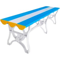 수영장 벤치 실내 야외 수영장 사우나 체육관 라커룸, 다크 블루 1500x400x450