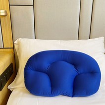 라텍스베개 우유 베개 코스트코 기절 푹신 어깨편한 메모리폼 요술 코골이 완화, 라이트 블루