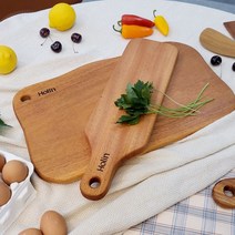 홀린 Holin 마호가니 원목 도마 버블+롱스퀘어 SET