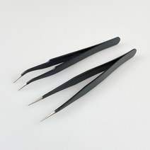 공예용 스테인리스 정밀핀셋 일자핀셋 구자핀셋