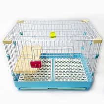 1단 고양이 케이지 철장 색상랜덤 고양이방표문