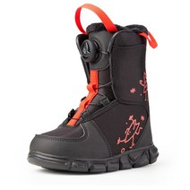 스노우 보드 부츠 신발 여성 방한화 등산 스노우 보드 신발 와이어 버클 퀵 웨어 슈즈 청소년 스키 부츠, E 타입