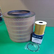 카월드 메가 5톤 필터2종셋트 (에어필터+오일필터), 기본