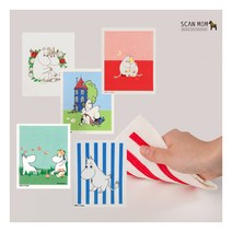 [스칸맘] ［］스웨덴 직수입 행주 by 무민 /항균 99.9%, 상세 설명 참조