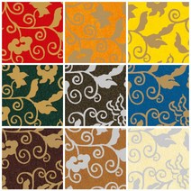 예한 전통문양한지 당초무늬, 09