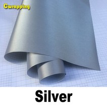 50cm * 1/2/3/4/5m 공기 드레인 회색 닦 았 알루미늄 비닐 필름 금속 자동차 스티커, 01 Silver_02 50cm x 150cm, 01 Silver_02 50cm x 150cm
