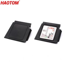 자동차배터리커버 자동차 배터리 먼지 커버 포지티브 네거티브 폴 보호 캡 VW 파사트 B8 CC 골프 7 MK7 티구안 시로코 보라 옥타비아 A3 Q3, 1개