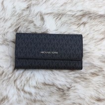 [미국직배송]빠른배송 마이클코어스 Michael Kors Jet Set Travel Large Trifold 젯 셋 트래블 슬림 트리폴드 장지갑 월렛 35F8STVF3B호환