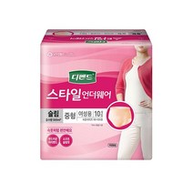 디펜드 스타일 언더웨어 슬림 중형 여성용 10입, 상세페이지 참조, 상세페이지 참조