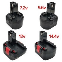 보쉬 BOSH 7.29.6v12v14.4v 충전 핸드드릴 전동 드라이버 GSR12-2 배터리, 14.4v 1.5Ah (1500밀리암페어아워)개