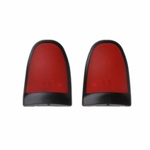 1 쌍 R2 L2 트리거 버튼 Extenders Dualshock 4 게임 컨트롤러에 대한 Thumbtick, 빨간색