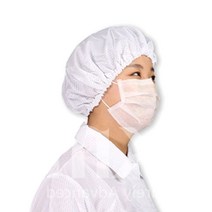 케이엠 방진 모자 제전모 무진모 크린룸 후드 H1, 스카이블루3XL