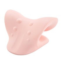 조재윤 목베개 경추 베개 기능성 라텍스 낮은 마사지 직장인 담, 벚꽃 가루, 한 사이즈