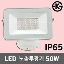 레드 LED 노출 투광기 50W 실외 방수 건물 간판 옥상 투광등 수목등 경관조명 야외조명 IP65 사각투광기 LED투광기 LED투광등 노출투광기 방수등 실외등 간판조명 직부등, 전구색