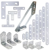 엠파이어 보강철물 평철 연결철물 선반지지대 사각조인트 파이프 스텐꺽쇠, I 조인트25mm 4구Y자 PP흰색