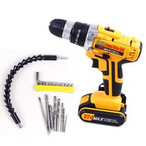 툴렉스 임팩트 드라이버 햄머드릴세트 충전드릴 풀세트 가정용 공구세트, 드라이버햄머드릴 풀세트(1개)