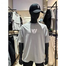 [라이프워크] 남여공용 윤곽 빅 라독 반팔 티셔츠 라이트그레이 (LW232TS657)(632347 )