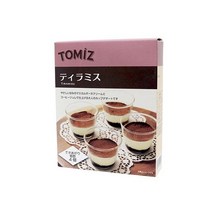 TOMIZ 티라미수 수제 키트 세트 cuoca 토미자와 상점 쿠오카 티라미슈 가정 용 베이커리 티라미스 베이킹 홈 재료 화과자 일식 파티 만들기 디저트 업소용 일본 제빵