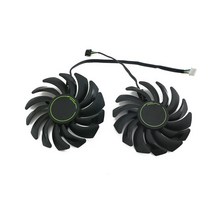 PLD09210S12HH 4 핀 그래픽 카드 팬 MSI GEFORCE RTX 2060 슈퍼 벤투스 냉각 팬용 RTX2080, [02] 2PCS