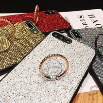 기타 바보사랑[수나르]갤럭시A30 A30 A305 A307 럭셔리 글리터 링 핸드폰 케이스, 갤럭시A30s(A307)/spc100골드, 골드